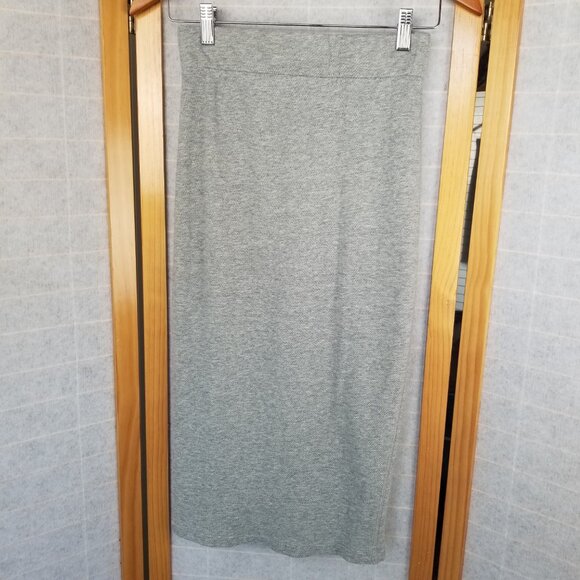 Standard James Perse Gray Jersey Pencil Skirt XS - Picture 5 of 11